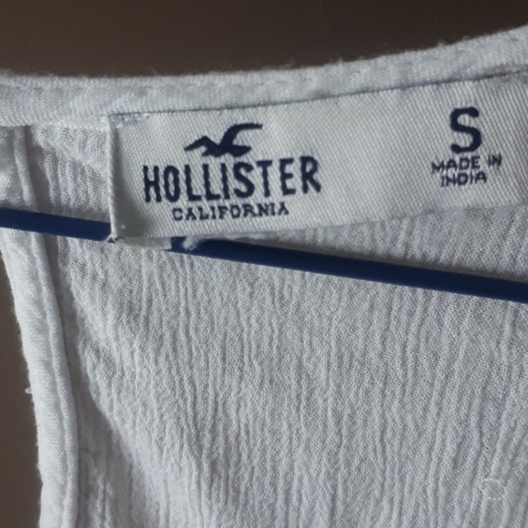 Hollister white summer blouse - Picture 3 of 5